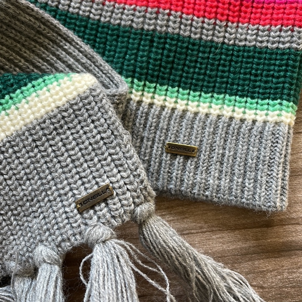 🌿O’NIELL- SCARF AND HAT BEANIE MATCH SET🌿 - Picture 6 of 6